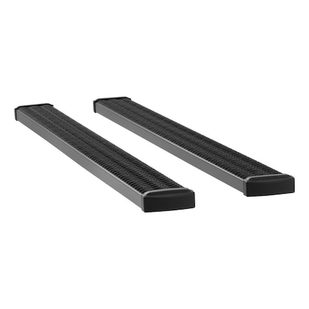 LUVERNE TRUCK EQUIPMENT GRIP STEP 7IN RUNNING BOARDS BLACK TEXTURED POWDER COAT 415088-401632